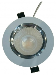 LED崁燈 銀邊凸鏡