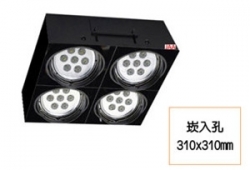 LED AR111 田字型 無邊框崁燈